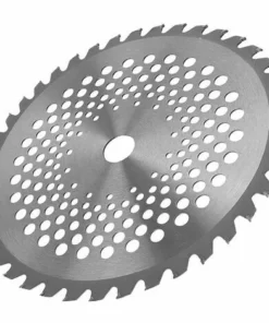 SUPERMARKET Lame De Débroussailleuse Lames De Scie à Bois De 40 Dents 1'' Diamètre De L'alésage 10'' Lames à Pointe En Carbure Pour L'herbe De Jardin 255x25,4mm,Superma,argent -Débroussailleuse Soldes Magasin 55568286 4