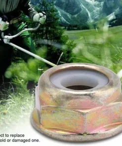 SUPERMARKET Gauche Fileté Écrou De Lame De Remplacement Brosse Débroussailleuse Accessoires Coupe-Bordure, Filetage Gauche, Brosse Coupe Accessoires,Superma,5 Pièces -Débroussailleuse Soldes Magasin 55568288 5