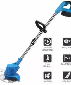 ASUPERMALL 21V 1500mAh Tondeuse à Gazon Sans Fil à Main Télescopique, Coupe-herbe Multifonction Au Lithium, Débroussailleuse électrique, Avec Lame En Plastique, Lame De Scie Circulaire, 2 Batteries - 2 Batteries 8 ASUPERMALL 21V 1500mAh Tondeuse à Gazon Sans Fil à Main Télescopique, Coupe-herbe Multifonction Au Lithium, Débroussailleuse électrique, Avec Lame En Plastique, Lame De Scie Circulaire, 2 Batteries - 2 Batteries -Débroussailleuse Soldes Magasin 55568633 2