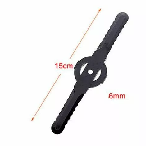 Remplacement Des Têtes De Lame De Coupe-Herbe Tondeuse à Gazon Lames De Débroussailleuse Têtes De Lame De Désherbant-Macaron 4 Remplacement Des Têtes De Lame De Coupe-Herbe Tondeuse à Gazon Lames De Débroussailleuse Têtes De Lame De Désherbant-Macaron – Image 2