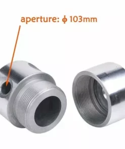 HKLFFJA Aluminium Fils Tête Coupe-bordure Tête Double Fil Bobine Tête Fil Nylon Pour Débroussailleuse à Essence Tondeuse à Gazon -Débroussailleuse Soldes Magasin 55747015 4