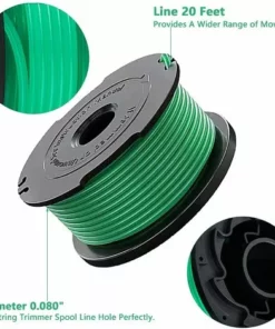 HKLFFJA BLACK+DECKER Bobine De Rechange SF-080 Bobine De Remplacement à Alimentation Automatique Pour Bobine De Fil Black And Decker Single Line (4pcs) -Débroussailleuse Soldes Magasin 55842926 2