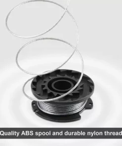 HKLFFJA 3 Pièces F016800351 Lignes De Bobines De Remplacement 19,7 Feet X 0,062 Pouces/ 6 M X 1,6 Mm Compatible F016800351 ART 30-36, ART 30, ART 27 Et ART 24 -Débroussailleuse Soldes Magasin 55842927 3