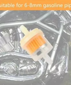 DECKON Filtre A Essence, 20 Pcs Filtre à Carburant Moto Sont Utilisés Pour Éliminer Les Impuretés Dans L'essence, Carburant Rapide De Filtre à Essence Convient Aux Motos Tondeuses à Gazon Tracteurs à Gazon -Débroussailleuse Soldes Magasin 56106308 5