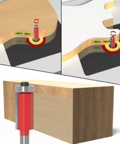 DONTODENT Fraises à Défoncer Droites, Couteau à Bois, Gravure Fraise à Bois Pour La Coupe Du Bois - Couteau De Coupe 6*3/8 -Débroussailleuse Soldes Magasin 56132239 3