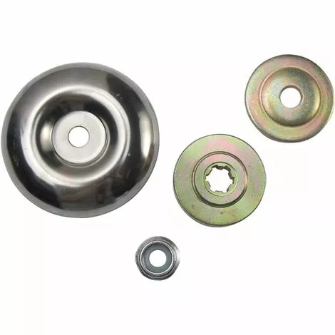 STARLIGHT Lot De 4 écrous De Rechange En Métal Pour Tondeuse à Gazon, SL.GT,lame De Désherbeur De Rechange Pour Tondeuse à Gazon 6 STARLIGHT Lot De 4 écrous De Rechange En Métal Pour Tondeuse à Gazon, SL.GT,lame De Désherbeur De Rechange Pour Tondeuse à Gazon – Image 4