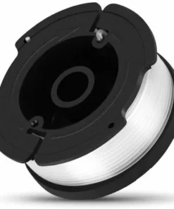 HKLFFJA Liuer 6PCS Bobine De Remplacement à Alimentation Automatique, Compris 5 Paquets Bobines De Remplacement Et 1 Paquet Capuchon Compatible Avec Black Et Decker Af-100(1.65mm*45m) -Débroussailleuse Soldes Magasin 57121631 4