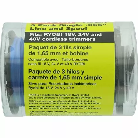 HKLFFJA ONE+ AC14RL3A Lot De 3 Bobines De Fil De Rechange Pour Débroussailleuse Sans Fil Et Débroussailleuses De 18 V, 24 V Et 40 V, Ø 1,7 Cm 7 HKLFFJA ONE+ AC14RL3A Lot De 3 Bobines De Fil De Rechange Pour Débroussailleuse Sans Fil Et Débroussailleuses De 18 V, 24 V Et 40 V, Ø 1,7 Cm – Image 5