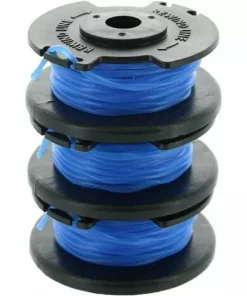 HKLFFJA ONE+ AC14RL3A Lot De 3 Bobines De Fil De Rechange Pour Débroussailleuse Sans Fil Et Débroussailleuses De 18 V, 24 V Et 40 V, Ø 1,7 Cm