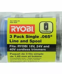 HKLFFJA ONE+ AC14RL3A Lot De 3 Bobines De Fil De Rechange Pour Débroussailleuse Sans Fil Et Débroussailleuses De 18 V, 24 V Et 40 V, Ø 1,7 Cm -Débroussailleuse Soldes Magasin 57121795 4
