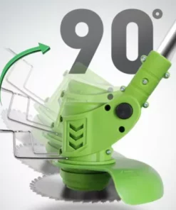 LUCKY-88 Tondeuse à Gazon Tondeuse à Gazon électrique Au Lithium Petite Tondeuse à Gazon Domestique 12V (deux Batteries Et Une Charge) -Débroussailleuse Soldes Magasin 57242737 3