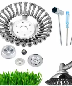 LUCKY-88 Accessoires De Tondeuse à Gazon Tête De Tondeuse à Gazon Accessoires De Tondeuse à Brosse Pour Tondeuse à Gazon (jeu De 4) -Débroussailleuse Soldes Magasin 57242854 4