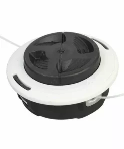 QERSTA Tête De Débroussailleuse C26-2 De Rechange Pour Stihl FS 55/56/70/94/91/111/131/240 - Filetage à Gauche M10 X 1,0 - Alimentation Du Fil Par Frappe Au Sol