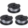 FONTAINEBLEAU Ligne De Bobine D'herbe, Bobine De Remplacement Pour Coupe-Bordure, Ligne De Bobine De Coupe-Bordure, Modèles Compatibles De Remplacement Pour Art 23SL 26SL Fonepro 3Pcs -Débroussailleuse Soldes Magasin 57582078 1