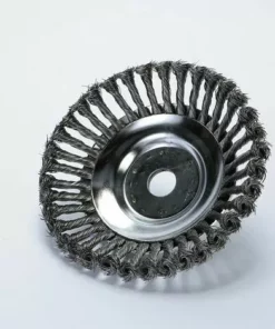 DENUOTOP Tête De Débroussailleuse Tête De Brosse à Mauvaises Herbes Pour Tondeuse 8 Pouces, Roue De Désherbage Universelle En Fil D'acier, Accessoires Pour Tondeuse à Gazon, Coupe-Tondeuse à Gazon, Tête De Coupe, Pour Pelouses De Jard -Débroussailleuse Soldes Magasin 57588272 4