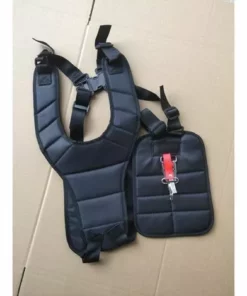 DENUOTOP Tête De Débroussailleuse Harnais à Double Bandoulière Épaule Rembourrée Boutonnage Sécurité Pour Débroussailleuse Tondeuse Sangle De Tondeuse à Chevrons -Débroussailleuse Soldes Magasin 57589757 3
