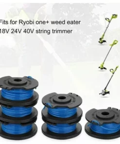 DENUOTOP Tête De Débroussailleuse Lot De 6 Bobines De Fil De Rechange Pour Débroussailleuse Sans Fil Ryobi One+ AC14RL3A 18 V, 24 V, 40 V -Débroussailleuse Soldes Magasin 57590123 4