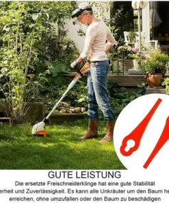 DENUOTOP Tête De Débroussailleuse FSE 60 Têtes De Coupe Pour Stihl FSE71 FSE81 FS38 FS40 FS45 FS46 FS50 Viking TE600 TE700 TE1000 AutoCut C5-2 Numéro De Référence 4006 710 2103 4006 710 2106 + Lame En Plastique