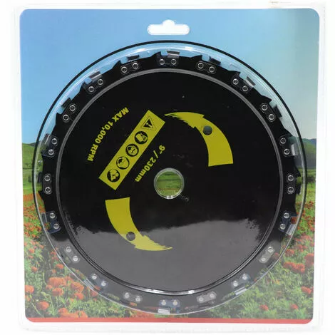 LITZEE Tête De Tondeuse à Gazon Pour Tronçonneuse à Disque, Tête De Tondeuse à Gazon En Acier à 20 Dents De 9 Pouces-le Noir Tête De Débroussailleuse LITZEE 4 LITZEE Tête De Tondeuse à Gazon Pour Tronçonneuse à Disque, Tête De Tondeuse à Gazon En Acier à 20 Dents De 9 Pouces-le Noir Tête De Débroussailleuse LITZEE – Image 2