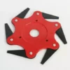 Tête De Tondeuse Débroussailleuse Tête De Tondeuse à Gazon D'extérieur Tête De Tondeuse à Rasoir En Acier 65Mn, 6 Dents Tête De Débroussailleuse LITZEE -Débroussailleuse Soldes Magasin 57657600 1