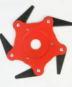 Tête De Tondeuse Débroussailleuse Tête De Tondeuse à Gazon D'extérieur Tête De Tondeuse à Rasoir En Acier 65Mn, 6 Dents Tête De Débroussailleuse LITZEE -Débroussailleuse Soldes Magasin 57657600 3