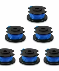 Lot De 6 Bobines De Fil De Rechange Pour Débroussailleuse Sans Fil Ryobi One+ AC14RL3A 18 V, 24 V, 40 V Tête De Débroussailleuse LITZEE