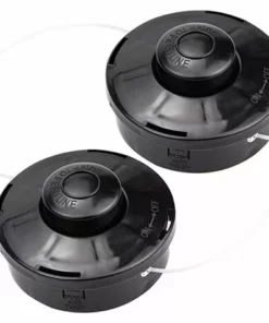 GUAZHUNIFR Lot De 2 Tête De Débroussailleuse Universelle Nylon Bobine De Rechange De Tondeuse Débroussailleuse Tête De Coupe M10 X 1,25 Pour Débroussailleuse Thermique à Essence