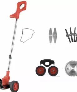 DONTODENT Tondeuses A Gazon,la Batterie Au Lithium Rechargeable Sans Fil 1500mAh Peut Etre Etendue A 130 Cm, Modele Retractable Amovible