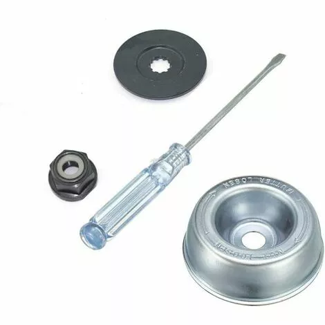 FONTAINEBLEAU Kit De Maintenance D'accessoires Pour Adaptateur Tondeuse à Gazon Pour Stihl Rondelle De Butée, Plaque De Support, écrou De Collier Tournevis De Maintenance Kit Fixation De L'adaptateur De Lame, 4 Pcs, Fonepro 3 FONTAINEBLEAU Kit De Maintenance D'accessoires Pour Adaptateur Tondeuse à Gazon Pour Stihl Rondelle De Butée, Plaque De Support, écrou De Collier Tournevis De Maintenance Kit Fixation De L'adaptateur De Lame, 4 Pcs, Fonepro