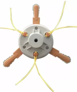 GRID COOL Tête De Tondeuse, Tête De Tondeuse Universelle Brosse Coupe-fil Remplacement Accessoires De Tondeuse à Gazon Tondeuse Tête De Tondeuse Tête De Tondeuse à Mauvaises Herbes