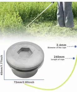 GRID COOL Tête De Coupe Débroussailleuse En Aluminium Pour Tondeuse à Gazon Accessoire De Coupe-Herbe -Débroussailleuse Soldes Magasin 58349149 3