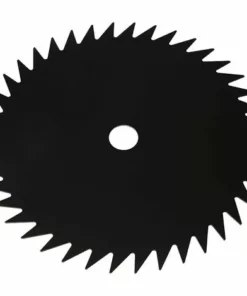 AOUGO Lame à 40 Dents Compatible Avec La Plupart Des Dents De Débroussailleuse Lames De Scie à Métaux Au Manganèse Accessoires De Tondeuse à Brosse De Désherbage Accessoires De Lame Ronde