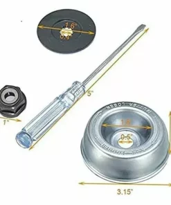 AOUGO Brosse à Mauvaises Herbes En Nylon - Brosse Ronde Universelle Pour Débroussailleuse - Outils De Jardin Durables - 200 Mm X 25,4 Mm -Débroussailleuse Soldes Magasin 58574302 4