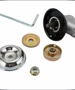 AOUGO 5pcs Kit De Fixation D'écrou De Lame D'engrenage En Métal De Rechange Avec Boulons à Tête à Six Pans Creux Pour Débroussailleuse Débroussailleuse Kit De Fixation D'écrou Universel M10 Accessoires, Pour Tondeuse à Gazon Débroussailleuse -Débroussailleuse Soldes Magasin 58574306 3