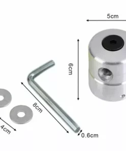 AOUGO Lot De 2 Têtes De Débroussailleuse Universelles En Aluminium Double Tête De Ligne En Nylon Bobine De Ligne Accessoire De Débroussailleuse -Débroussailleuse Soldes Magasin 58576016 4