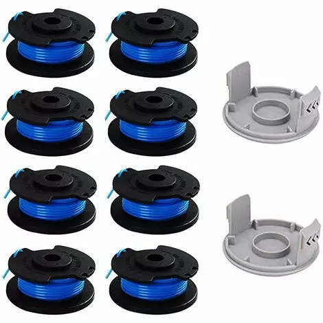 FVBJD 10 Paquets Bobine De Rechange Pour Coupe-bordure De Ligne 0,065 Pouce Pour Ryobi 18v 24v 40v, Compatible Avec Ryobi One + AC14RL3A, Coupe-fil Sans Fil Line 11ft, 8 Bobines + 2 Capuchons De Coupe 3 FVBJD 10 Paquets Bobine De Rechange Pour Coupe-bordure De Ligne 0,065 Pouce Pour Ryobi 18v 24v 40v, Compatible Avec Ryobi One + AC14RL3A, Coupe-fil Sans Fil Line 11ft, 8 Bobines + 2 Capuchons De Coupe