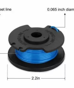 FVBJD Bobine De Fil De Rechange Pour Débroussailleuse Ryobi One+ AC14RL3A 18 V, 24 V, 40 V, Bobine De Rechange Pour Coupe-bordure De Ligne 1.65 Mm, 11ft Pour Débroussailleuse (6 Bobines) -Débroussailleuse Soldes Magasin 58677438 4