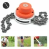 DONTODENT Chaine Tondeuse A Gazon Jardin A Tete Debroussailleuse （rouge） -Débroussailleuse Soldes Magasin 58772734 1