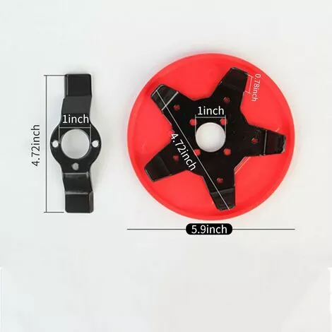 LUCKY-88 Accessoires De Désherbage Multifonctions Lame De Débroussailleuse Désherbeuse 6 LUCKY-88 Accessoires De Désherbage Multifonctions Lame De Débroussailleuse Désherbeuse – Image 4