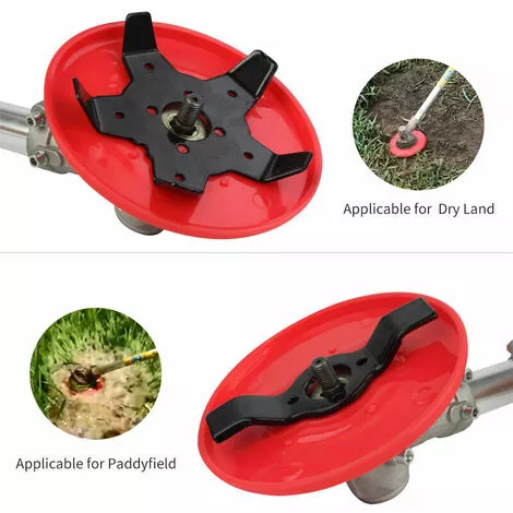 LUCKY-88 Accessoires De Désherbage Multifonctions Lame De Débroussailleuse Désherbeuse 7 LUCKY-88 Accessoires De Désherbage Multifonctions Lame De Débroussailleuse Désherbeuse – Image 5