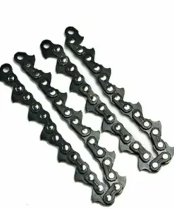 QERSTA Têtes De Tondeuse à Gazon Noires Pour Accessoires Durables Agricoles De Jardin En Acier Au Manganèse Extérieur Désherbage Dur Et Longue Durée De Vie 2 Chaînes