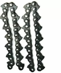 QERSTA Têtes De Tondeuse à Gazon Noires Pour Accessoires Durables Agricoles De Jardin En Acier Au Manganèse Extérieur Désherbage Dur Et Longue Durée De Vie 2 Chaînes -Débroussailleuse Soldes Magasin 59162477 3