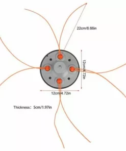 LUCKY-88 Accessoires De Tondeuse à Gazon Husqvarna Tête De Coupe 10 LUCKY-88 Accessoires De Tondeuse à Gazon Husqvarna Tête De Coupe -Débroussailleuse Soldes Magasin 59293561 4