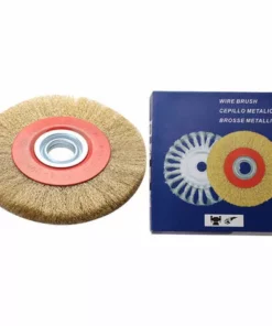 CATHERINE Brosse Circulaire En Acier Pour Nettoyer Touret à Meuler, Diamètre 125 Mm/150 Mm/200 Mm, 200mm -Débroussailleuse Soldes Magasin 59489487 4
