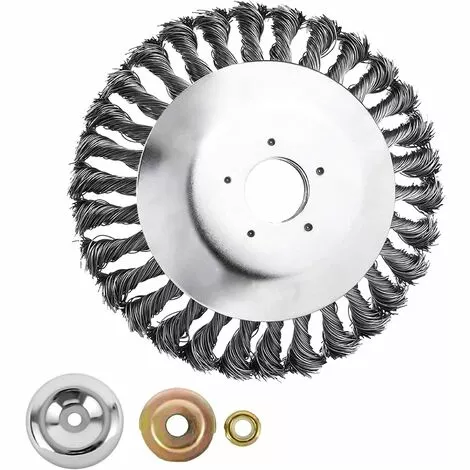 Cisea Tete Brosse Débroussailleuse, 150mm Brosse Desherbage Debroussailleuse, Debroussailleur Pour Outils De Pelouse Jardin Agriculture (6 Pouce) 3 Cisea Tete Brosse Débroussailleuse, 150mm Brosse Desherbage Debroussailleuse, Debroussailleur Pour Outils De Pelouse Jardin Agriculture (6 Pouce)