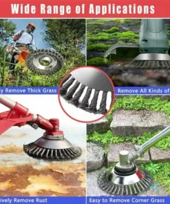 Cisea Tete Brosse Débroussailleuse, 150mm Brosse Desherbage Debroussailleuse, Debroussailleur Pour Outils De Pelouse Jardin Agriculture (6 Pouce) 9 Cisea Tete Brosse Débroussailleuse, 150mm Brosse Desherbage Debroussailleuse, Debroussailleur Pour Outils De Pelouse Jardin Agriculture (6 Pouce) -Débroussailleuse Soldes Magasin 59799090 3