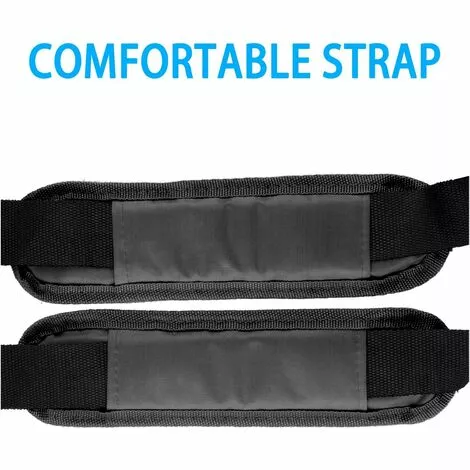 LangRay Lot De 2 Sangles D'épaule Réglables Pour Tondeuse à Gazon Avec Ceinture En Nylon Durable Pour Jardinage Ou Débroussailleuse Pour Débroussailleuse KM, STIHL FS (Noir) 5 LangRay Lot De 2 Sangles D'épaule Réglables Pour Tondeuse à Gazon Avec Ceinture En Nylon Durable Pour Jardinage Ou Débroussailleuse Pour Débroussailleuse KM, STIHL FS (Noir) – Image 3
