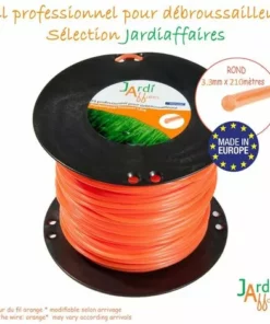 JARDIAFFAIRES Bobine De Fil Professionnel Pour Débroussailleuse Rond 3.3mm X 210 Mètres 7 JARDIAFFAIRES Bobine De Fil Professionnel Pour Débroussailleuse Rond 3.3mm X 210 Mètres -Débroussailleuse Soldes Magasin 59988564 3
