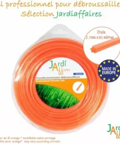JARDIAFFAIRES Fil De Débroussailleuse Professionnel étoilé 2.7 Mm X 85 Mètres 7 JARDIAFFAIRES Fil De Débroussailleuse Professionnel étoilé 2.7 Mm X 85 Mètres -Débroussailleuse Soldes Magasin 59989349 3