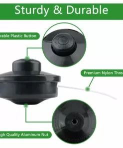 Cisea Tête De Débroussailleuse Universelle Nylon Bobine De Rechange Et Tête De Coupe M10 X 1,25 Pour Débroussailleuse Thermique à Essence -Débroussailleuse Soldes Magasin 60003260 3